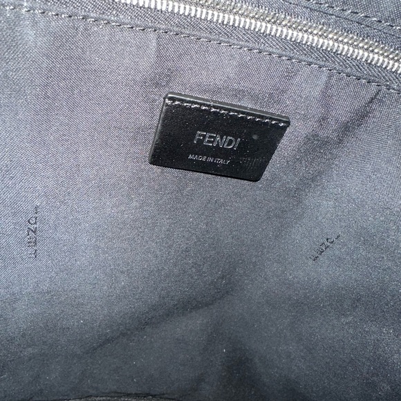 Fendi Unisex Multicolor Camouflage FF Backpack Nylon - Picture 13 of 17